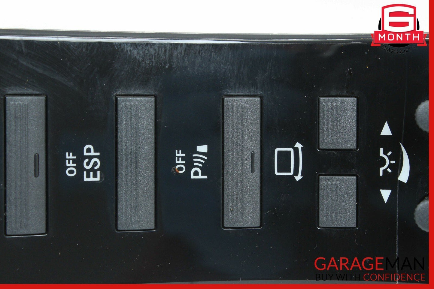 07-14 Mercedes W221 S600 CL550 Dashboard Instrument Cluster Dash Control Switch