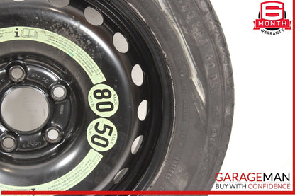 08-14 Mercedes W204 C250 C300 Emergency Spare Tire Donut Wheel Rim 125 90 16"