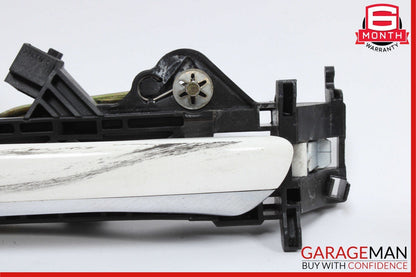 00-06 Mercedes W220 S430 S350 S55 AMG Rear Left Side Exterior Door Handle White