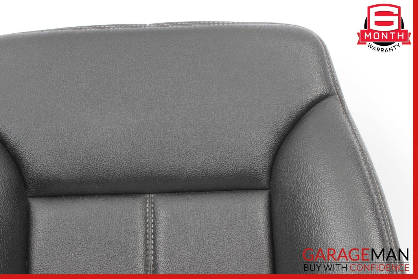 07-12 Mercedes X164 GL450 Front Right Side Top Upper Seat Cushion Cover Black