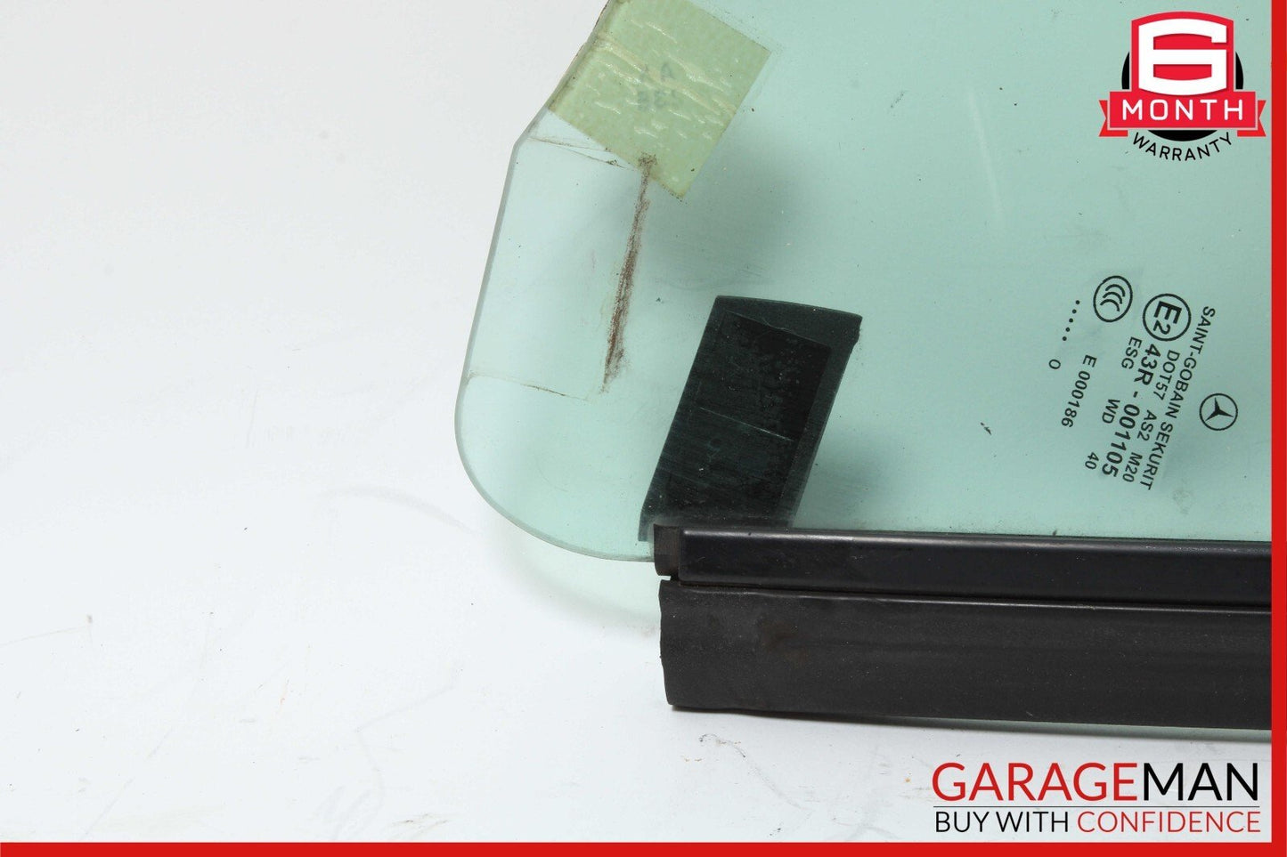 05-11 Mercedes R171 SLK280 SLK350 Rear Right Side Door Quarter Window Glass