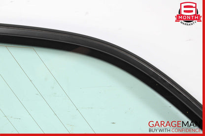 11-17 Mercedes W212 E350 Wagon Rear Left Driver Side Quarter Door Window Glass