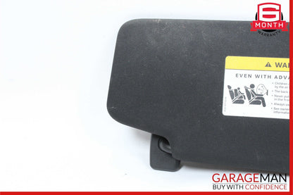 08-14 Mercedes W204 C250 C300 C63 Front Left Sun Visor Sunvisor Shade Black