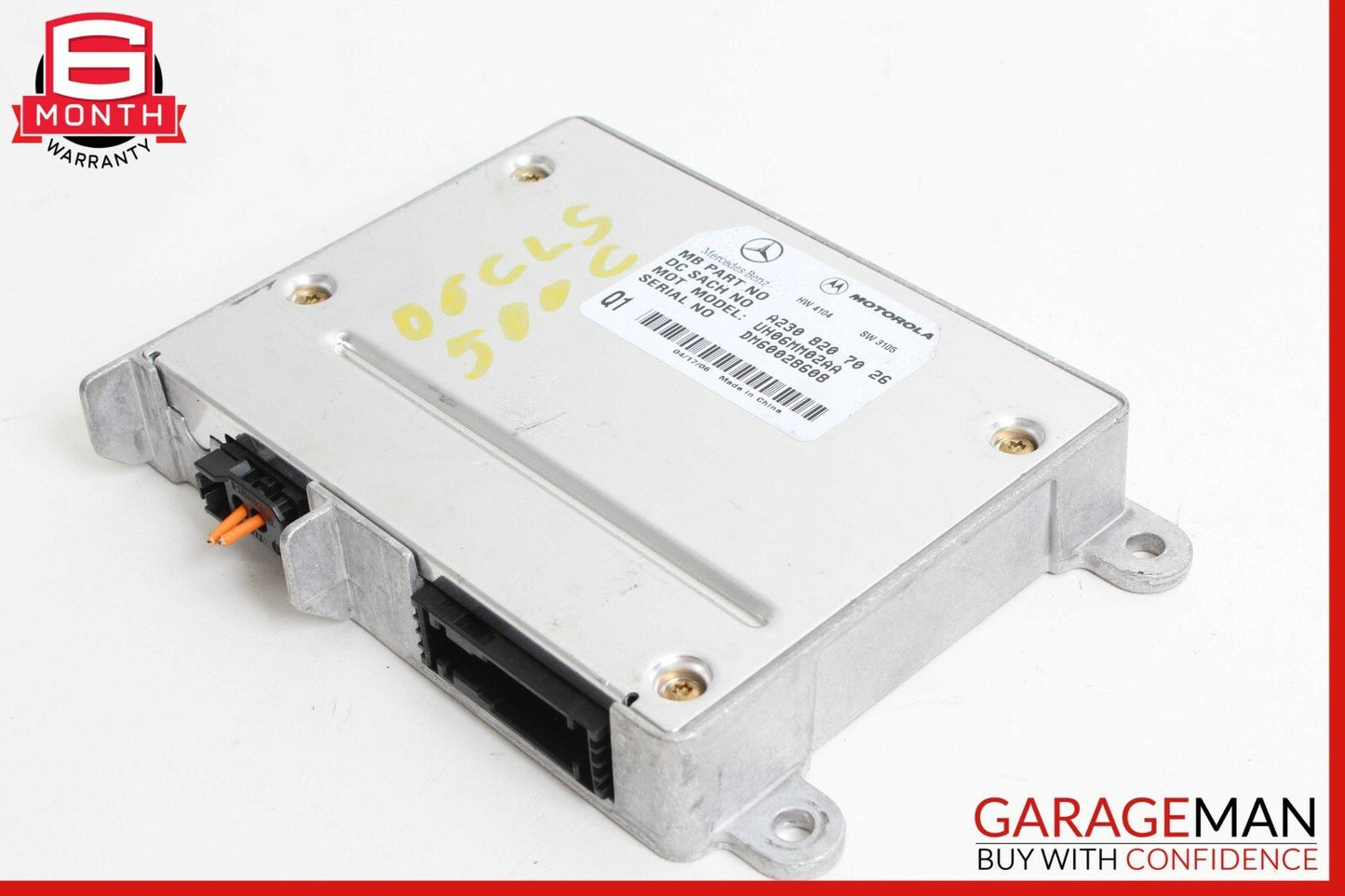 07-09 Mercedes W219 CLS500 SL600 Voice Phone Telephone Communication Module OEM