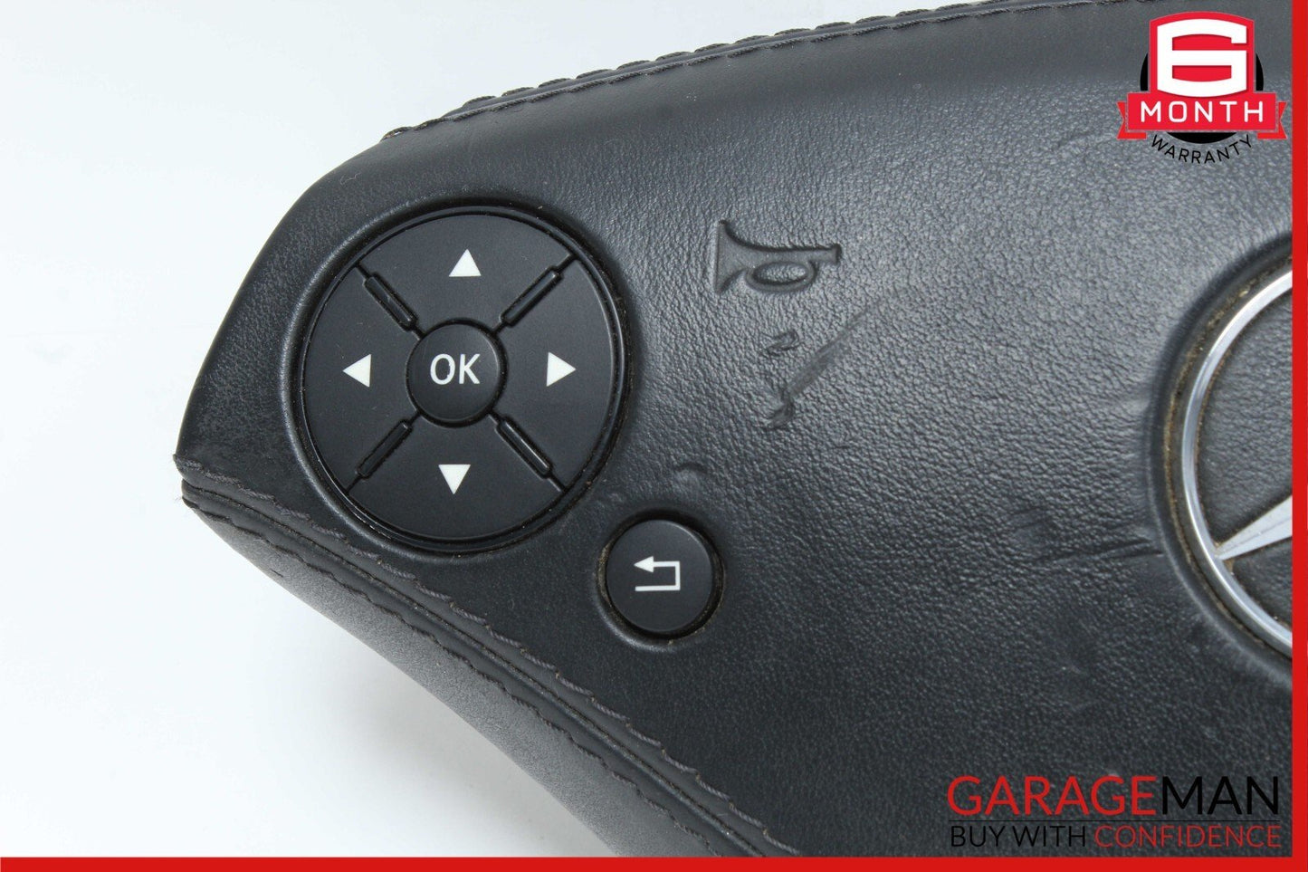 10-14 Mercedes W216 CL550 S550 Steering Wheel Airbag Air Bag Assembly Black