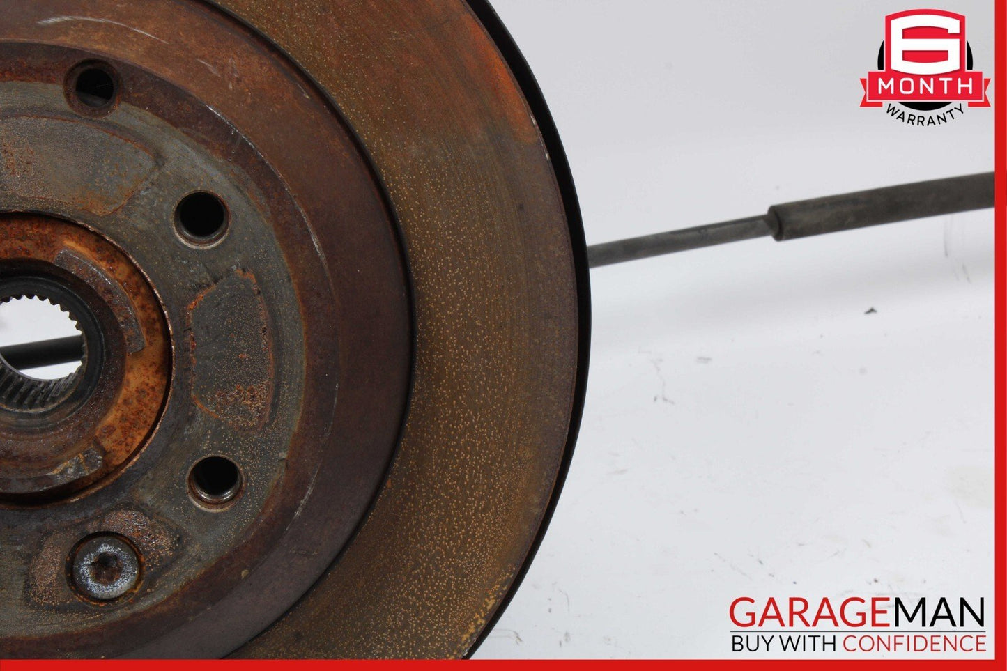 03-10 Porsche Cayenne S 955 957 Rear Left Wheel Spindle Knuckle Hub Bearing OEM