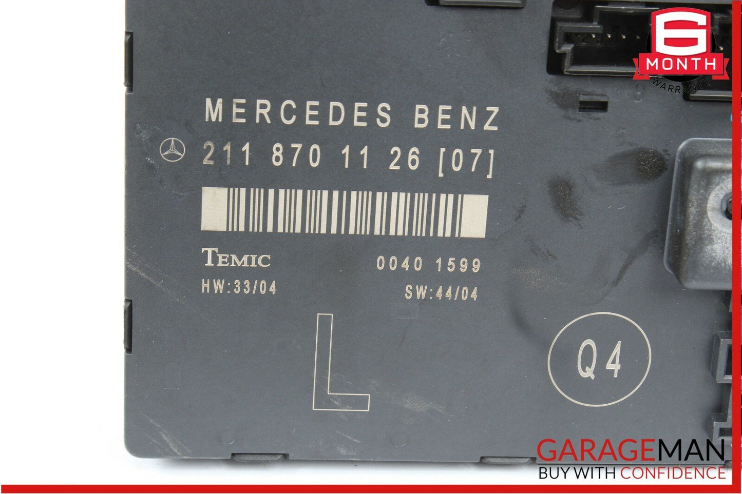 03-09 Mercedes W211 E350 E550 Front Left Driver Door Control Module OEM