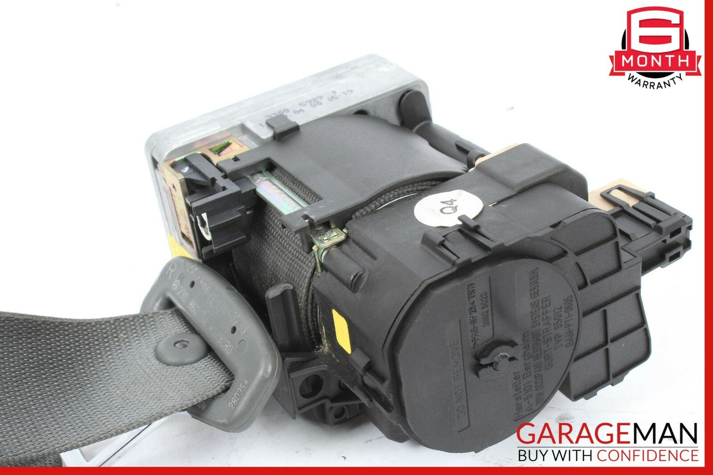 03-06 Mercedes R230 SL500 Front Right Side Seatbelt Seat Belt Retractor Grey