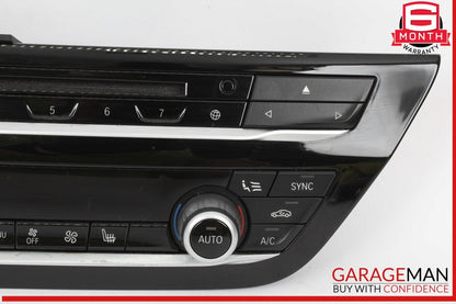 17-20 BMW 530E AC A/C Climate Control Audio Radio Switch Panel 6834437 OEM