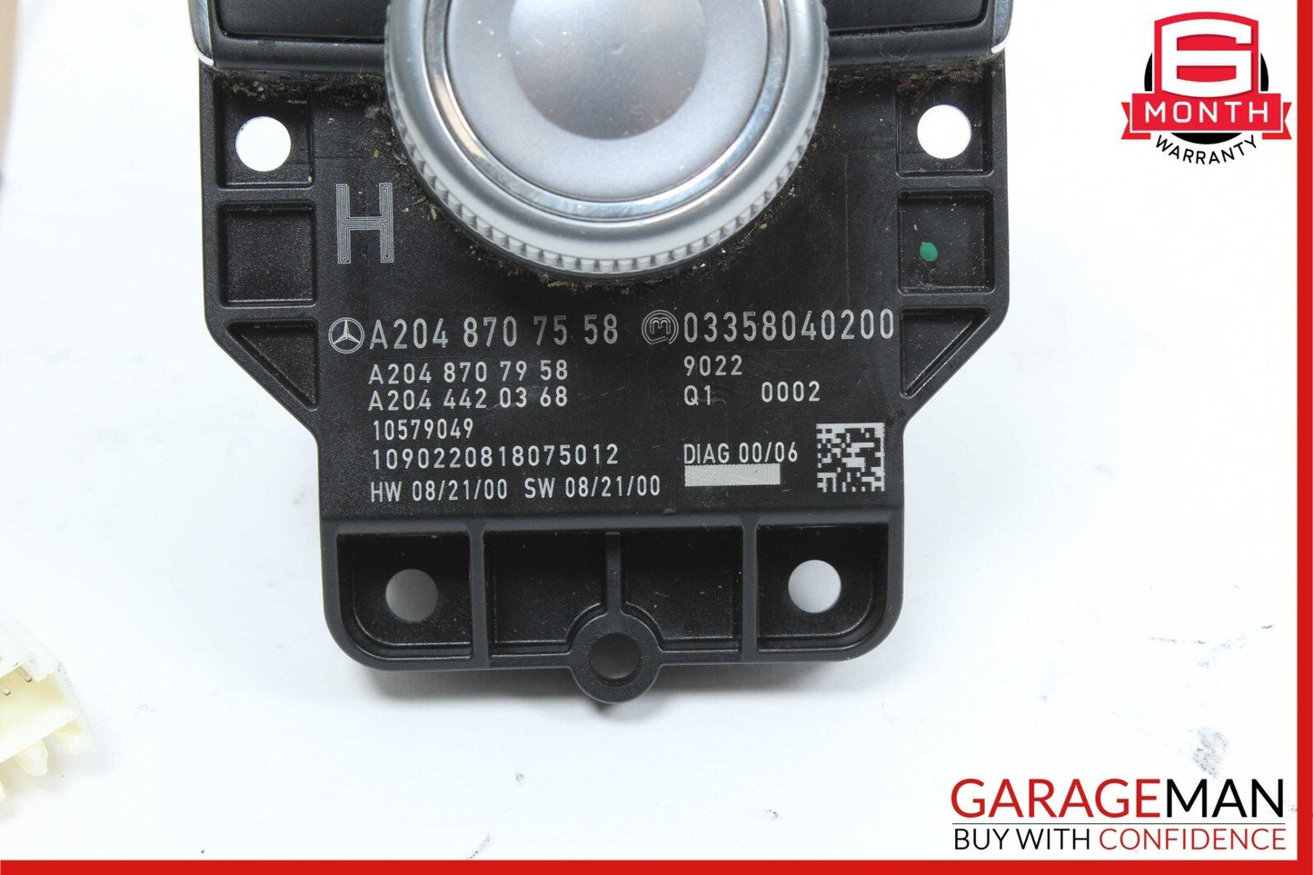08-12 Mercedes X204 GLK350 C300 Console Command Controller Knob Multi Switch OEM