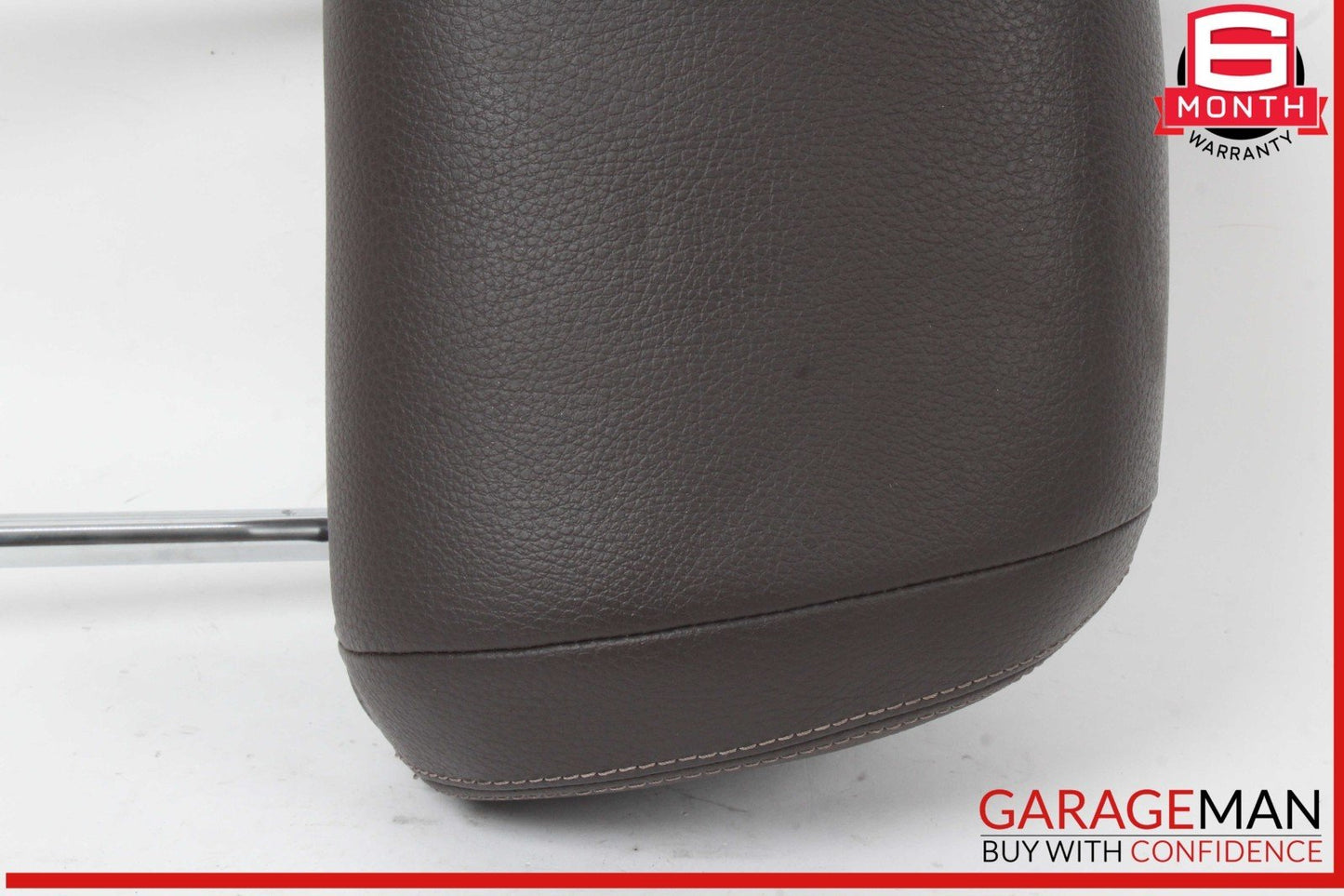 14-18 BMW X5 F15 Front Left or Right Seat Headrest Head Rest Leather Brown OEM
