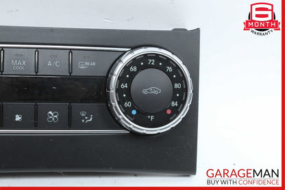 12-14 Mercedes W204 C250 C63 AC A/C Heater Climate Control Switch Trim Assembly