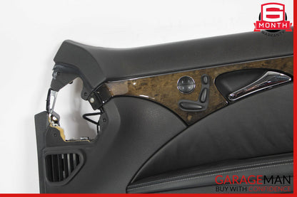03-06 Mercedes W211 E55 AMG Front Right Side Interior Door Panel Trim Assy Black