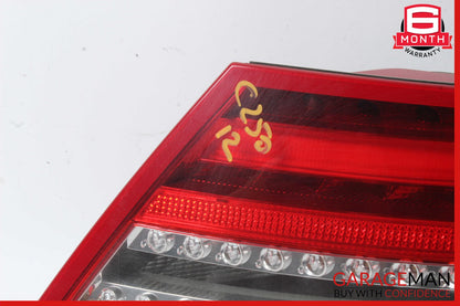 12-14 Mercedes W204 C250 C300 C63 AMG Rear Right Taillight Tail Light Lamp LED