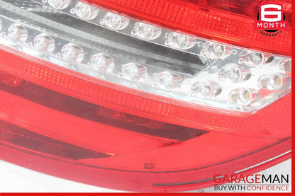12-14 Mercedes W204 C250 C300 C350 Tail Light Lamp LED Right Passenger Side OEM