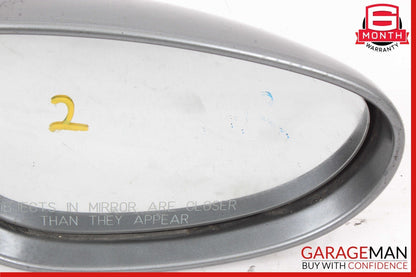 97-04 Porsche Boxster 986 Front Right Side Mirror Door Rear View Graphite Grey