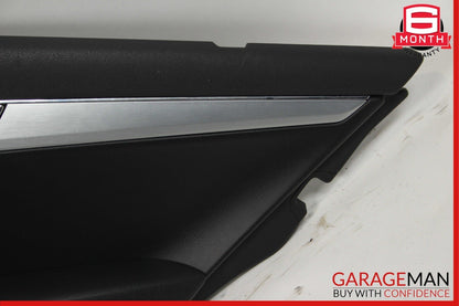 08-14 Mercedes W204 C300 Sedan Rear Right Interior Door Trim Panel Black