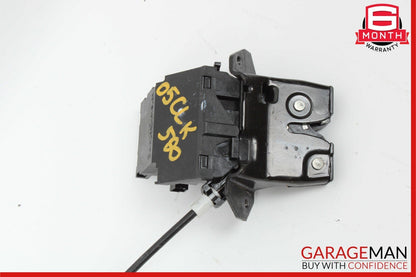 01-11 Mercedes W219 CLK500 C230 Trunk Lid Lock Latch Handle w/ Mechanism OEM