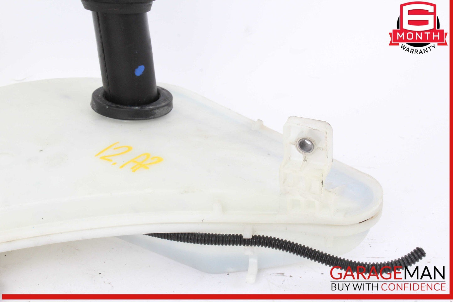 12-18 Audi A6 Windshield Washer Fluid Reservoir Tank Filler Neck Assembly OEM