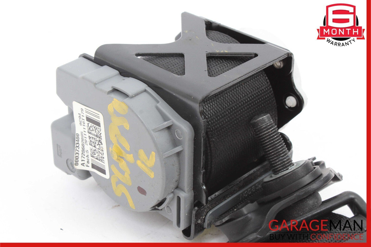 12-20 Mercedes R172 SLK350 SLC180 Front Right Side Seat Belt Seatbelt Retractor