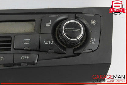09-12 Audi S4 Front AC A/C Air Conditioning Heater Climate Control Panel OEM