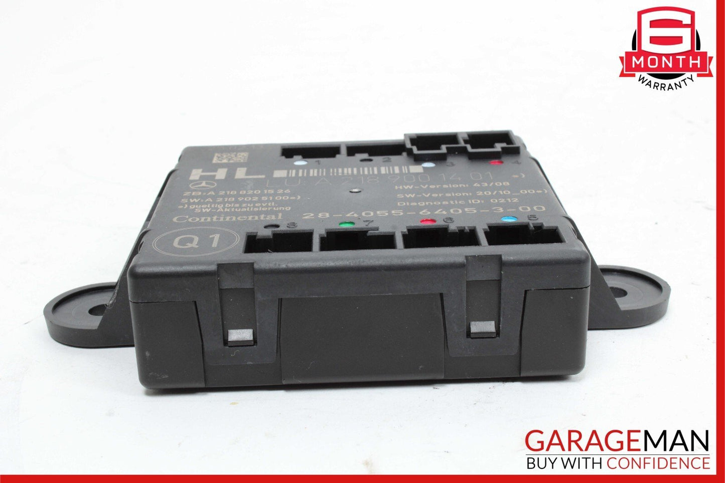 08-18 Mercedes X204 GLK250 CLS550 C250 Rear Left Side Door Controls Module Unit