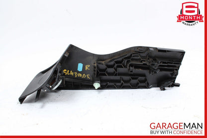 05-08 Mercedes R171 SLK350 Front Right Passenger Side Seat Belt Cover Trim Panel