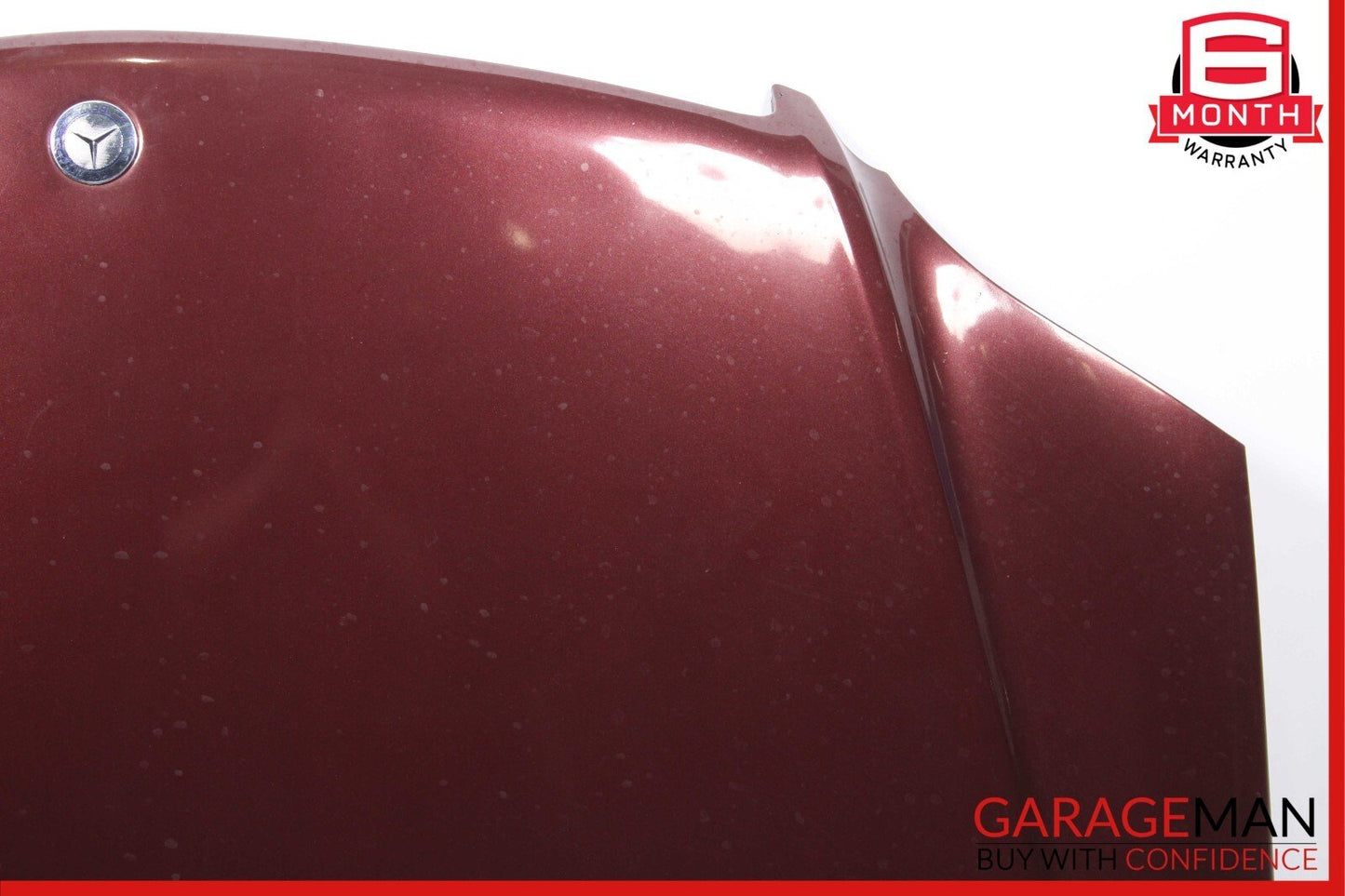 06-11 Mercedes W164 ML350 ML500 Front Hood Bonnet Cover Lid Panel Carneol Red