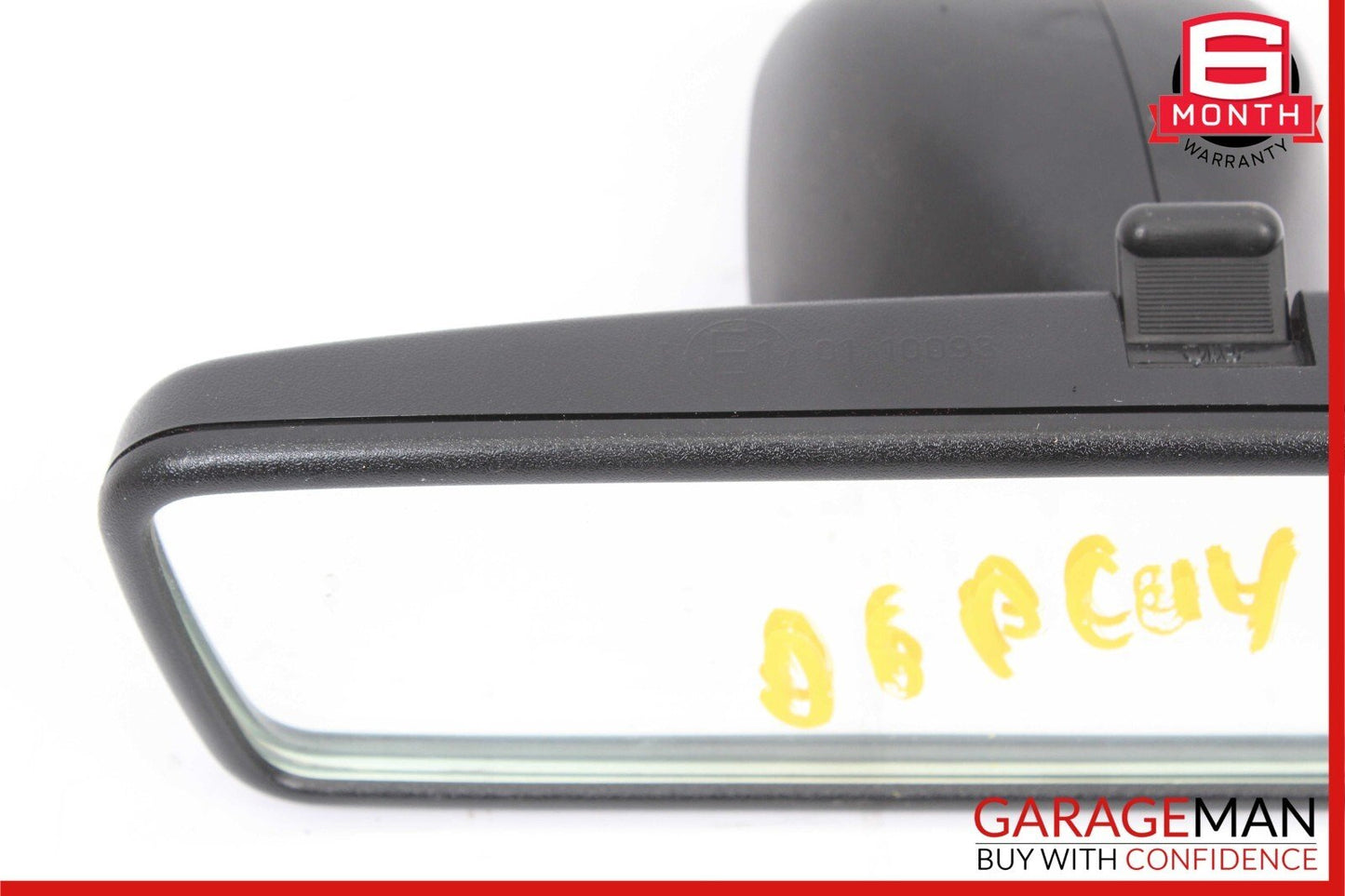 03-06 Porsche Cayenne Turbo S 955 Interior Top Upper Rear View Mirror Black OEM