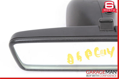 03-06 Porsche Cayenne Turbo S 955 Interior Top Upper Rear View Mirror Black OEM
