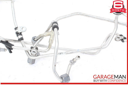 11-18 Mercedes X166 GL550 S550 CL550 High Pressure Fuel Pump Line Set OEM