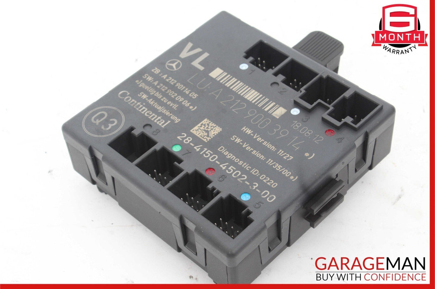 08-14 Mercedes W204 C250 C350 Front Left Side Door Control Module Unit OEM