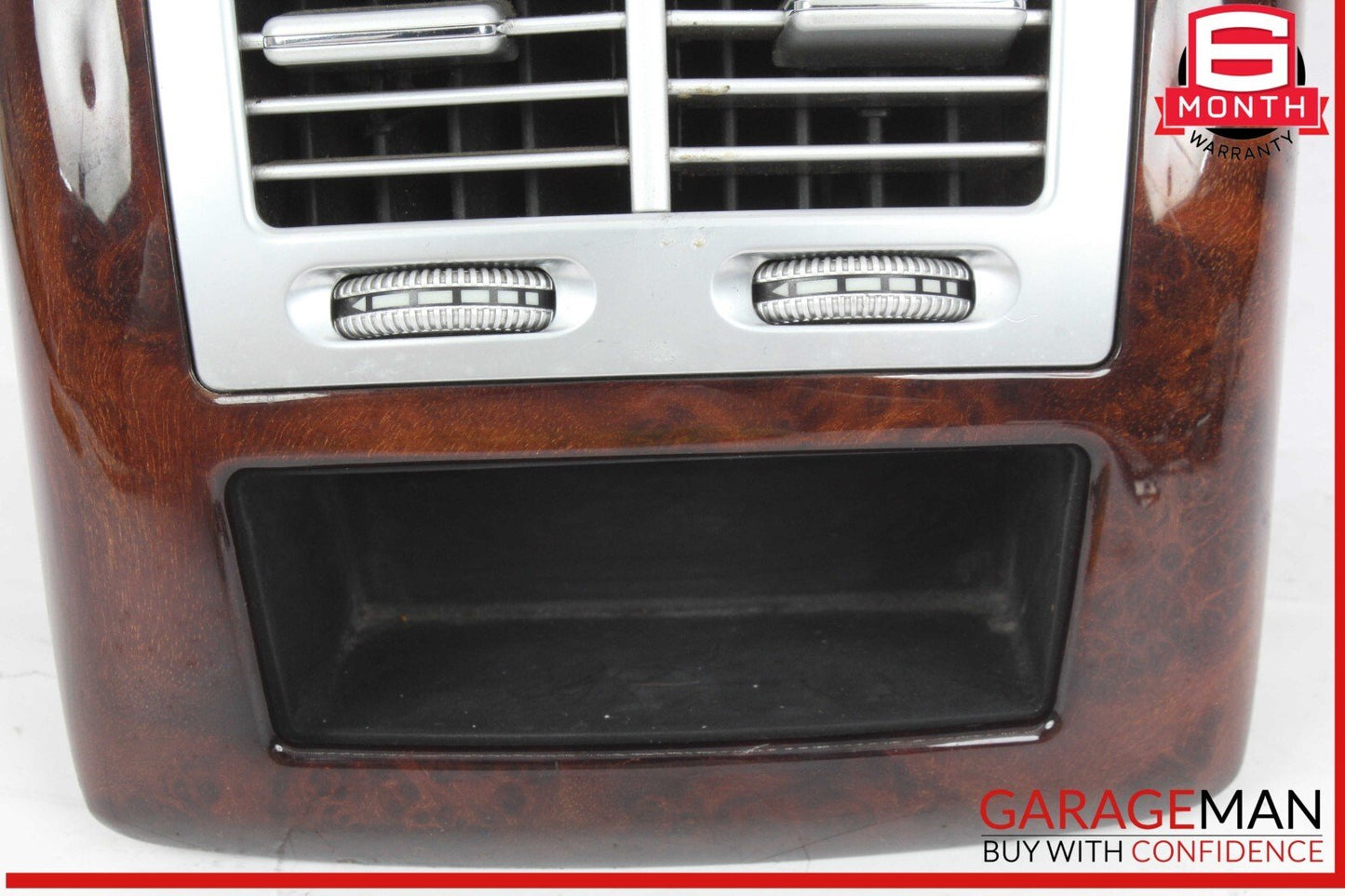 07-13 Merc edes W221 S550 Center Console AC A/C Air Vent Trim Rear 2218301054 OEM
