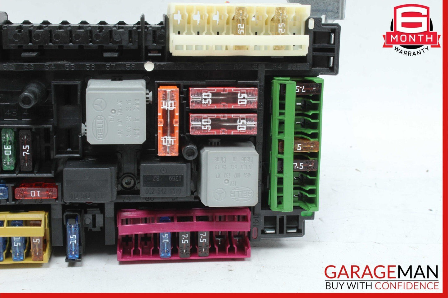 10-18 Mercedes E350 E400 CLS550 Rear SAM Fuse Box Module Relay Assembly