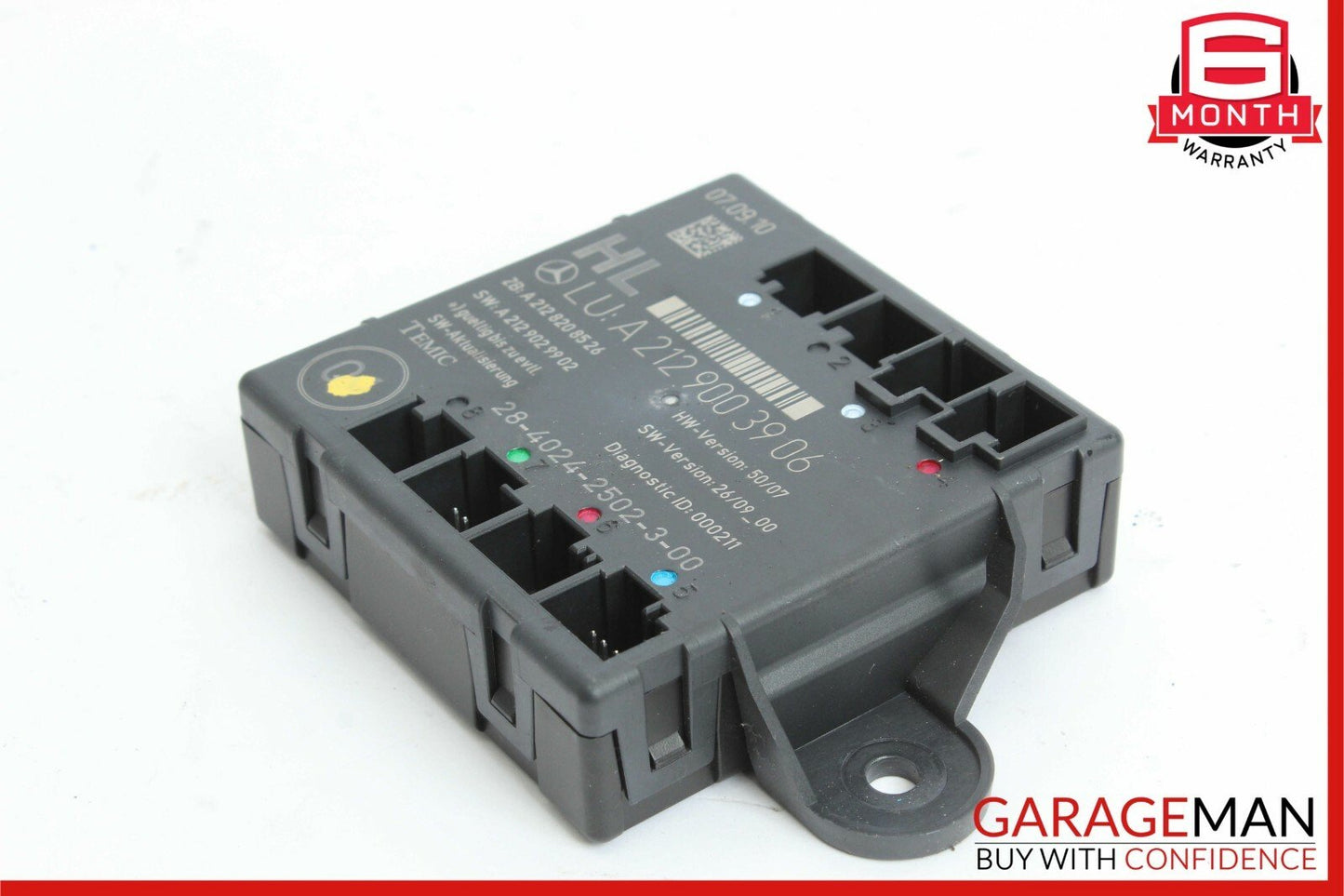 08-18 Mercedes W204 C250 C300 CLS550 Rear Left Side Door Control Module OEM