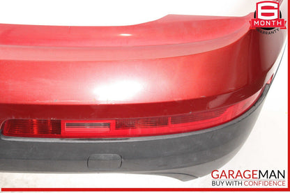 07-09 Audi Q7 Rear Bumper Cover Assembly Red OEM