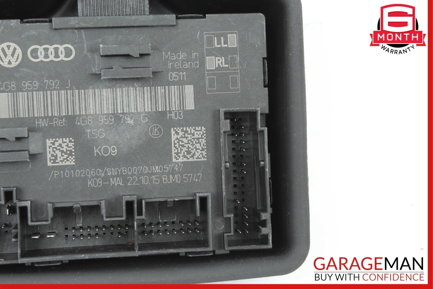 12-18 Audi A6 A7 Front Right Passenger Side Door Computer Control Module Unit
