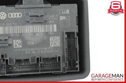 12-18 Audi A6 A7 Front Right Passenger Side Door Computer Control Module Unit