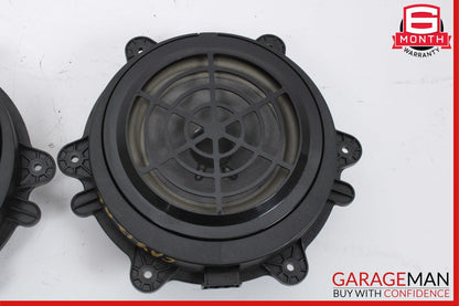 11-18 Porsche Cayenne 958 S Rear Left & Right Side Door Audio Sound Speakers Set