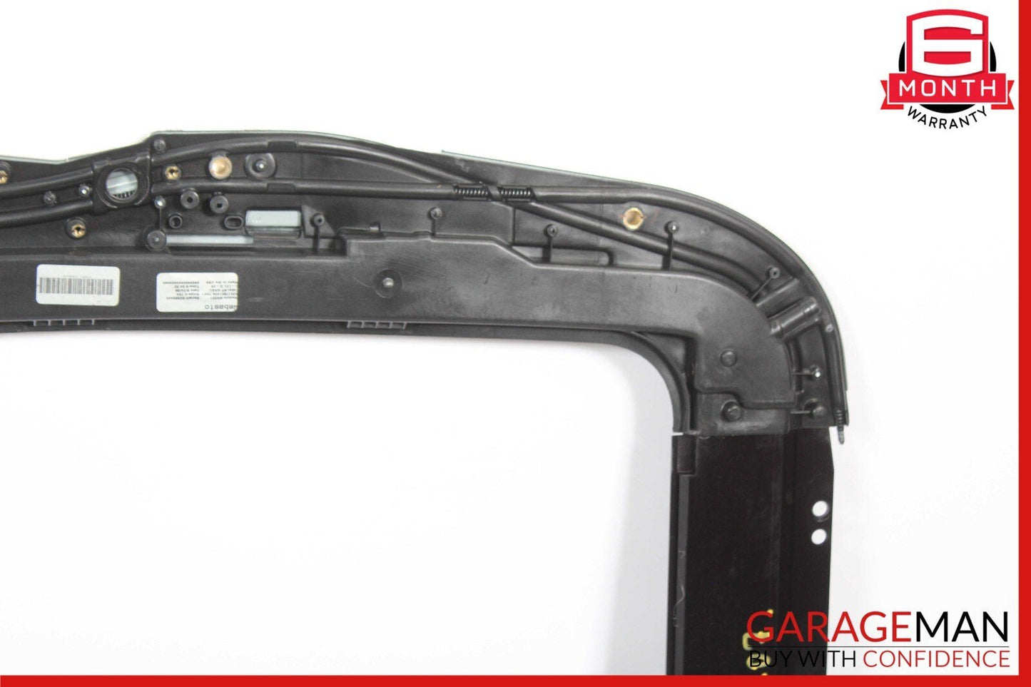 06-12 Mercedes X164 GL450 Top Upper Sunroof Sun Roof Frame Rail Glass Assembly