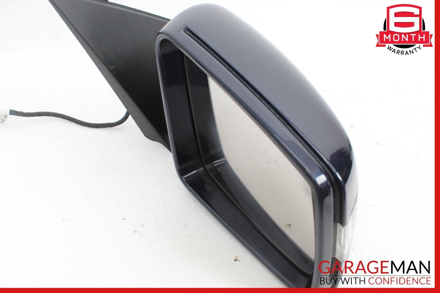 12-14 Mercedes W204 C250 Front Right Side Mirror Door Rear View Glass Grey OEM