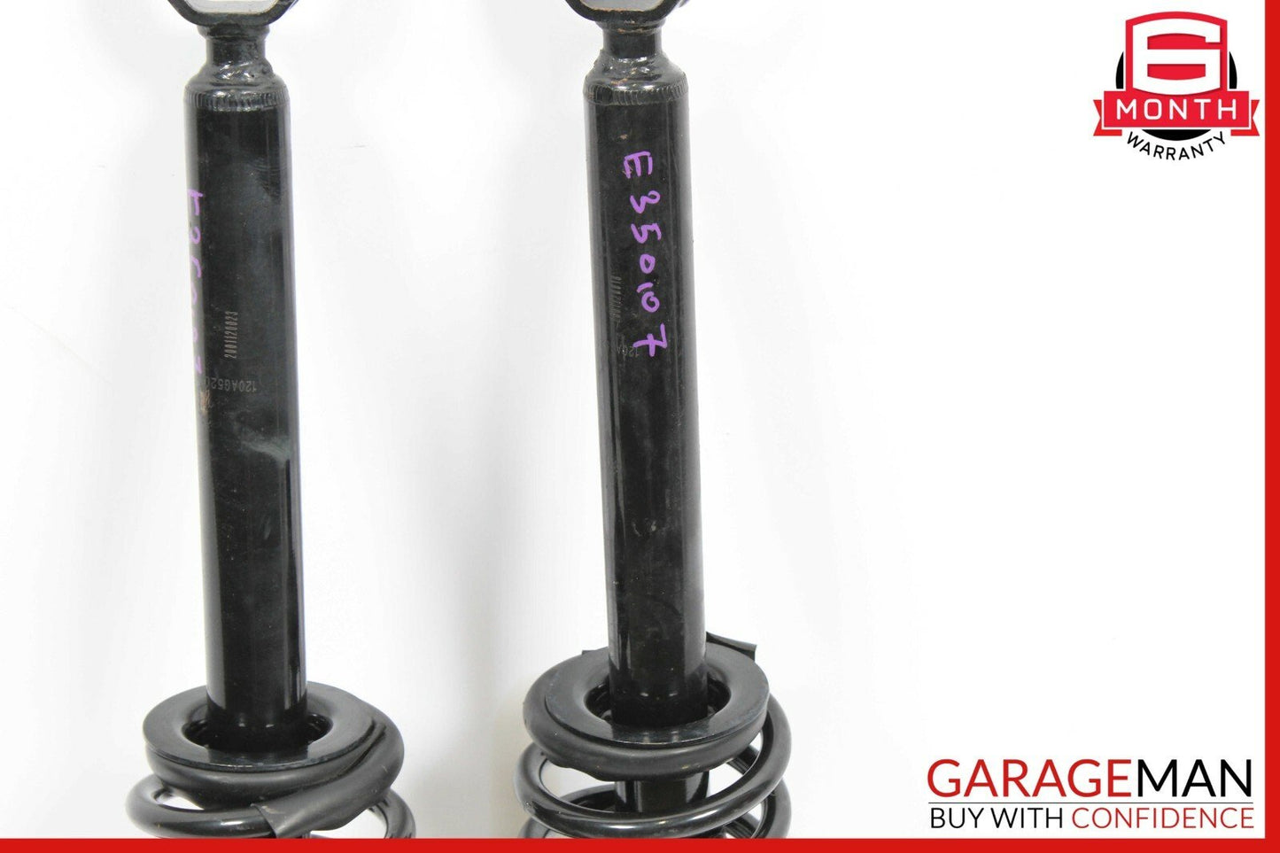 03-09 Mercedes E350 Front Right & Left Side Shock Coil Spring Absorber Strut Set
