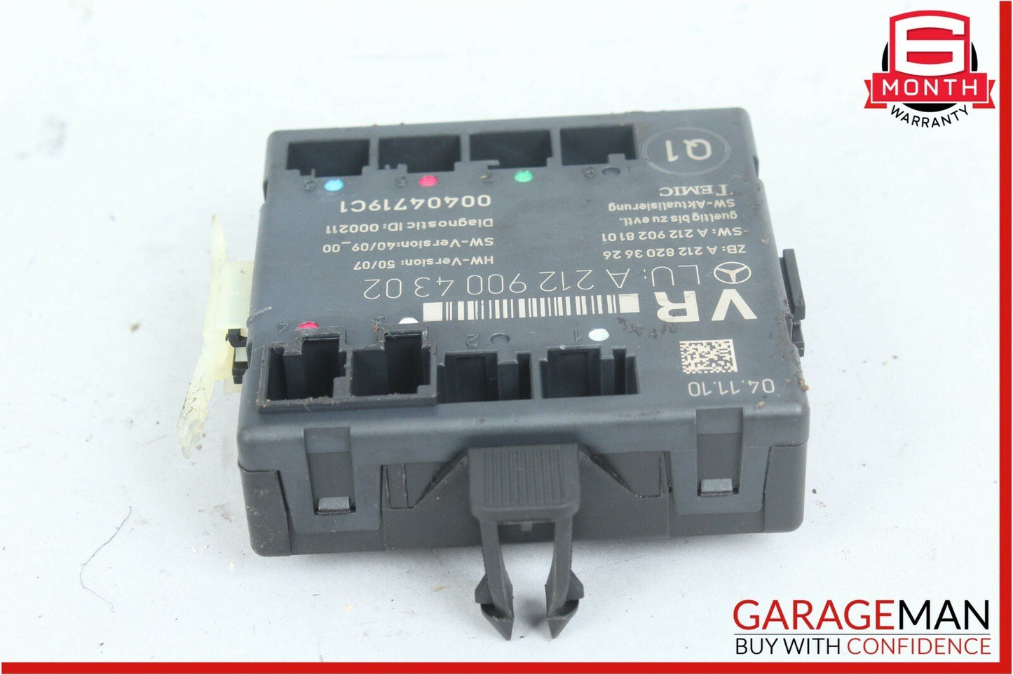 10-13 Mercedes W207 E350 E550 E63 AMG Front Right Side Door Control Module OEM