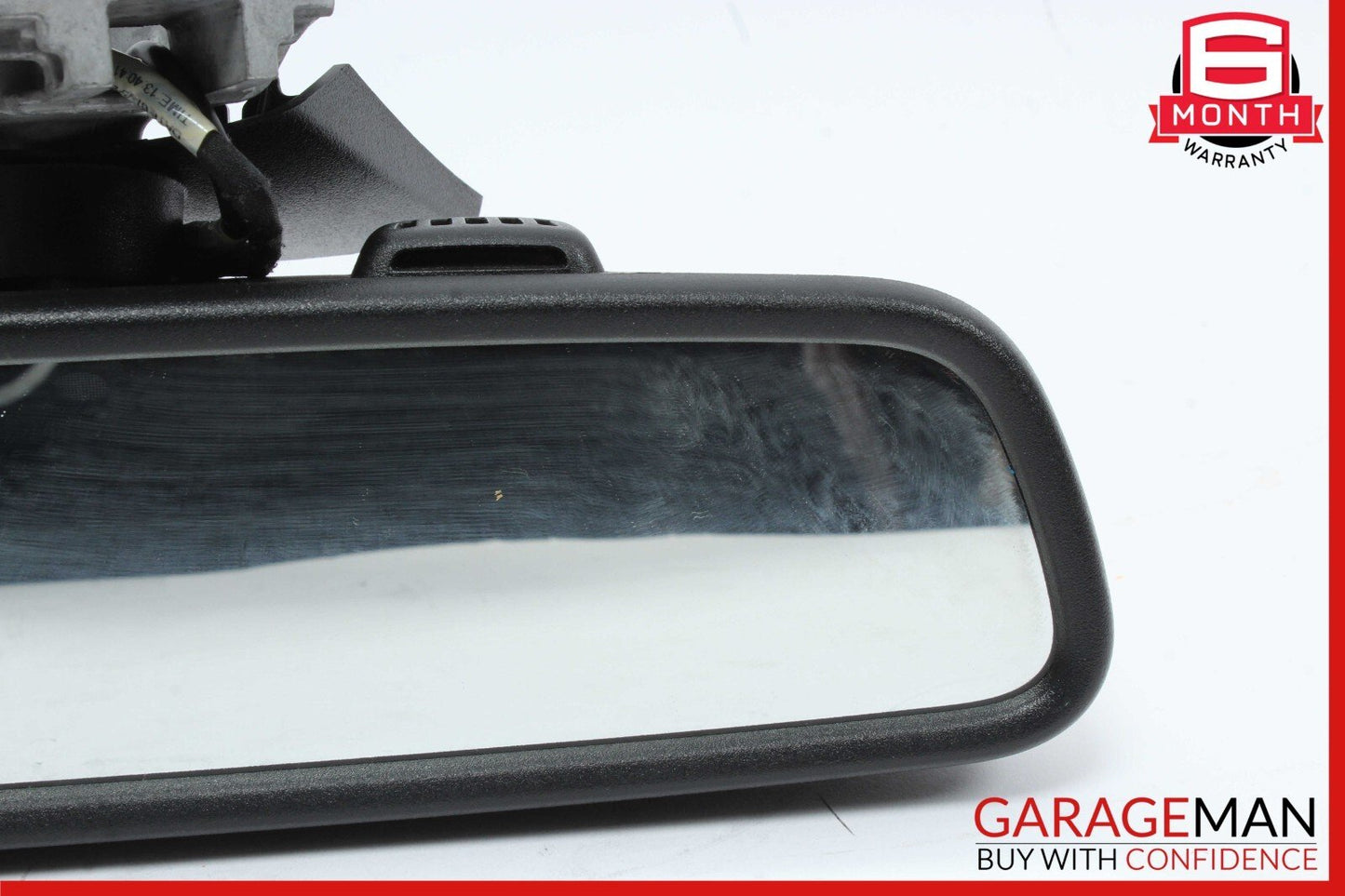 10-16 Mercedes W204 C250 C300 E350 Interior Upper Top Rear View Mirror Black OEM