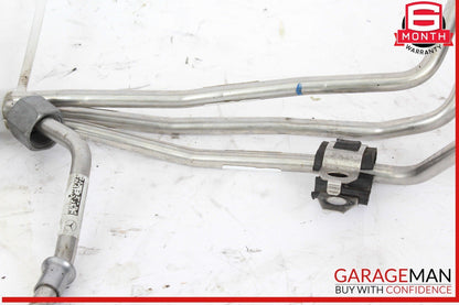 11-18 Mercedes W218 CLS550 S550 CL550 High Pressure Fuel Pump Line Set OEM