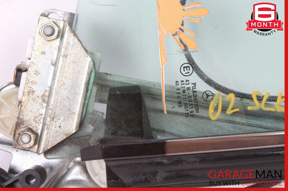 97-04 Mercedes R170 SLK320 SLK230 Rear Right Side Quarter Window Glass Assembly