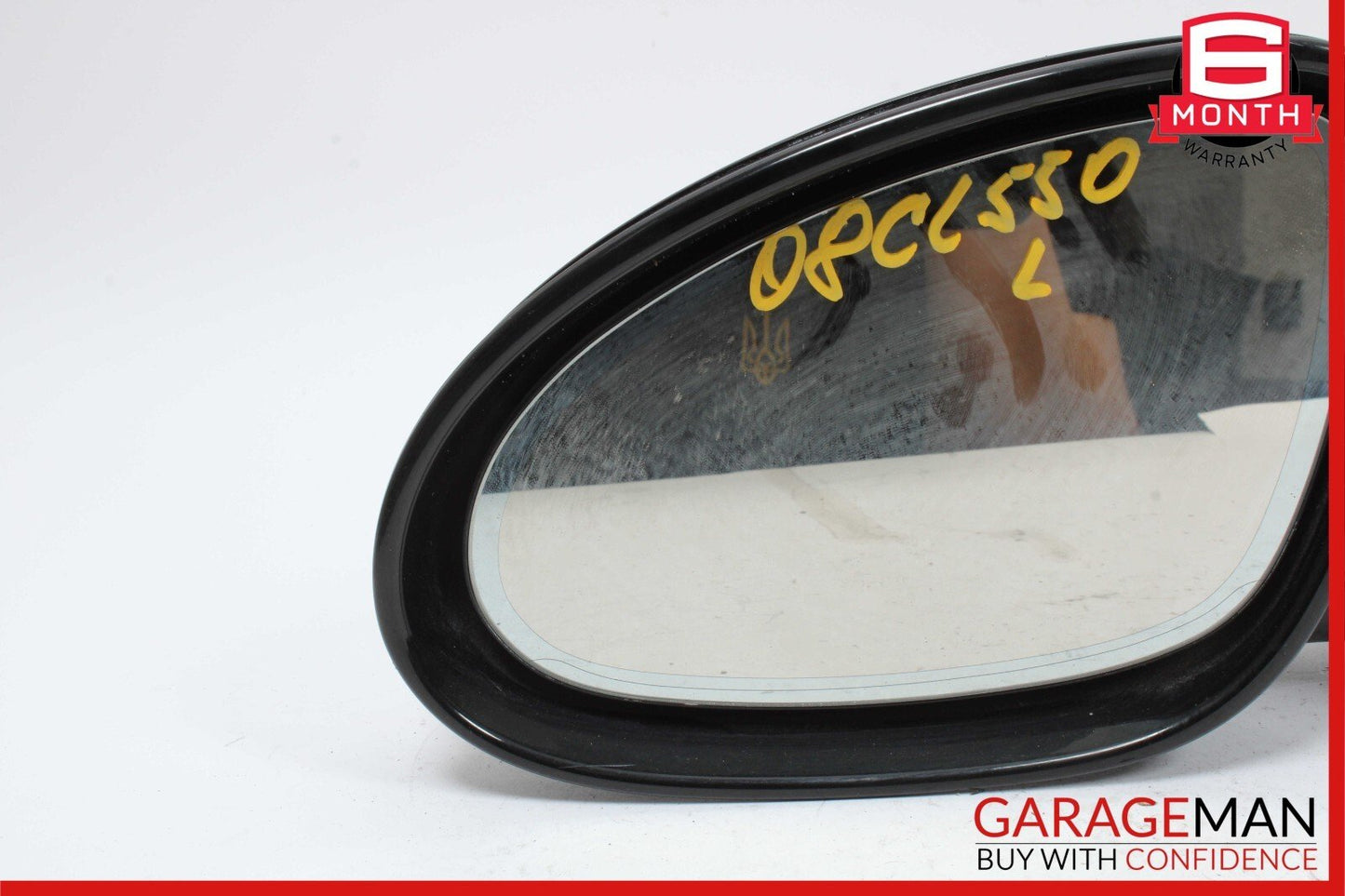 07-09 Mercedes W216 CL550 CL63 AMG Front Left Side Mirror Door Rear View Black