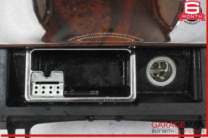 08-15 Mercedes W204 C250 C300 Center Console Ashtray Ash Tray Compartment Wood
