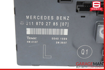 03-09 Mercedes W211 E320 E350 Front Left Driver Side Door Control Module OEM