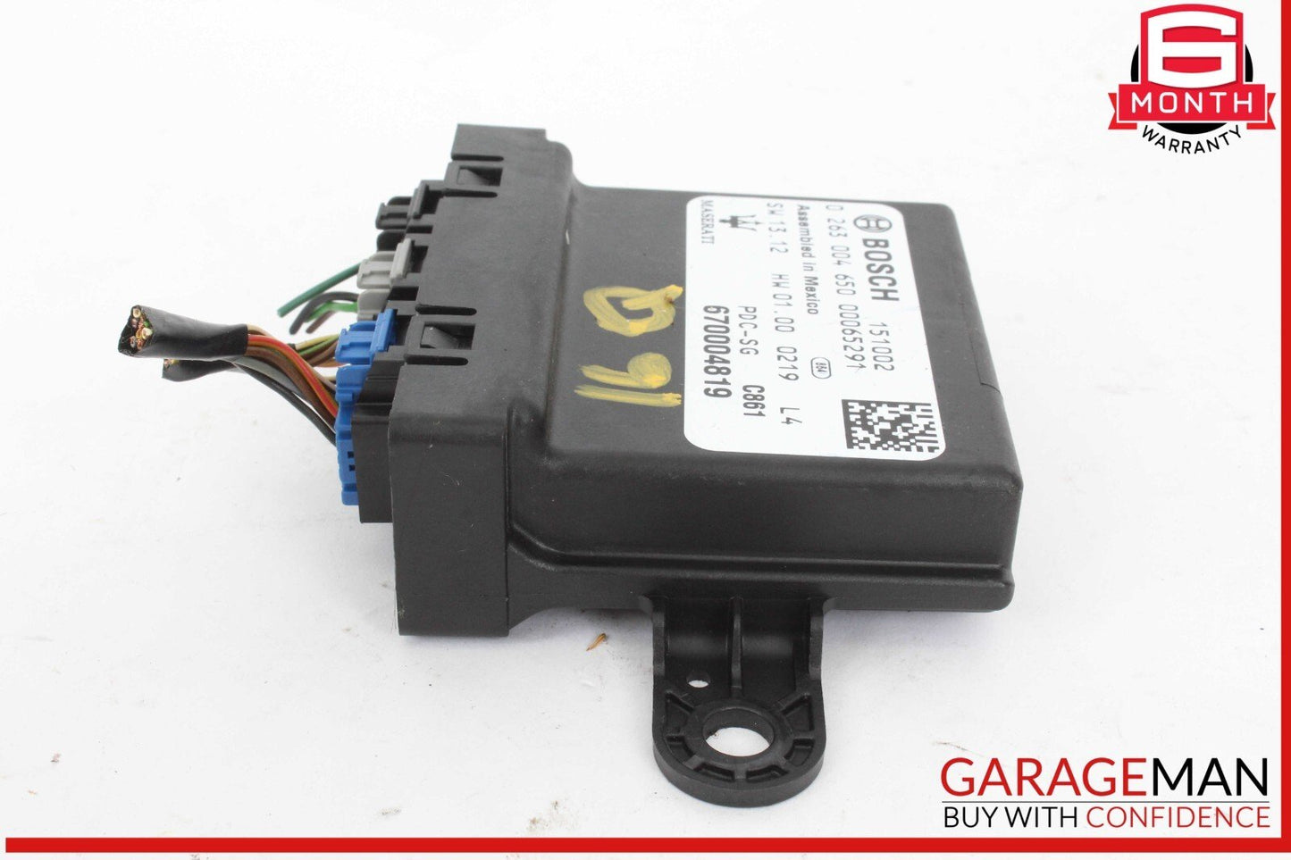 14-18 Maserati Quattroporte Parking Park Sensor Control Module Unit 670004819
